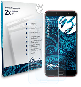 Bruni Basics-Clear Displayschutzfolie für Ulefone T1