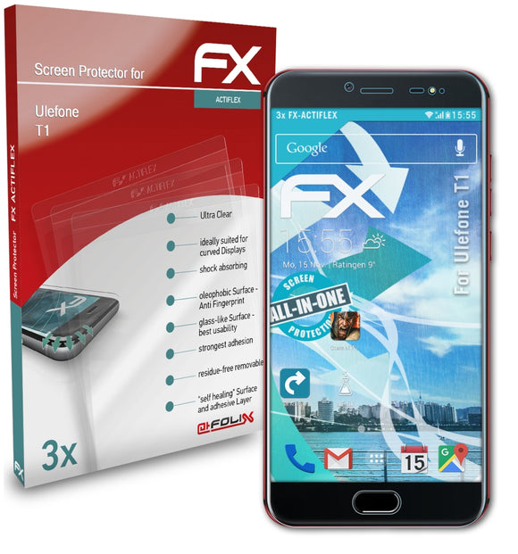 atFoliX FX-ActiFleX Displayschutzfolie für Ulefone T1