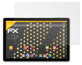 Panzerfolie atFoliX kompatibel mit Ulefone Tab A8, entspiegelnde und stoßdämpfende FX (2X)