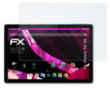 Glasfolie atFoliX kompatibel mit Ulefone Tab A8, 9H Hybrid-Glass FX