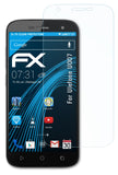 atFoliX Schutzfolie kompatibel mit Ulefone U007, ultraklare FX Folie (3X)