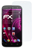 atFoliX Glasfolie kompatibel mit Ulefone U007, 9H Hybrid-Glass FX Panzerfolie
