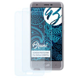 Bruni Basics-Clear Displayschutzfolie für Ulefone U008 Pro