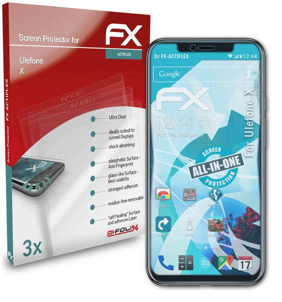 atFoliX FX-ActiFleX Displayschutzfolie für Ulefone X