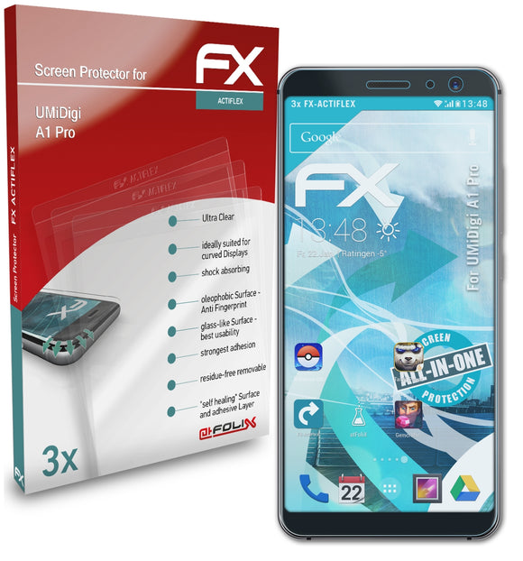 atFoliX FX-ActiFleX Displayschutzfolie für UMiDigi A1 Pro