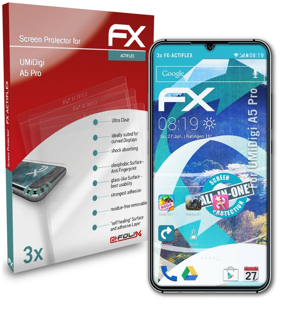 atFoliX FX-ActiFleX Displayschutzfolie für UMiDigi A5 Pro