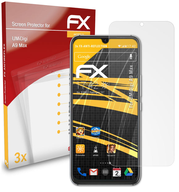atFoliX FX-Antireflex Displayschutzfolie für UMiDigi A9 Max