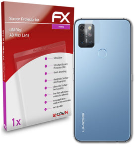 atFoliX FX-Hybrid-Glass Panzerglasfolie für UMiDigi A9 Max Lens