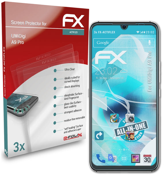 atFoliX FX-ActiFleX Displayschutzfolie für UMiDigi A9 Pro