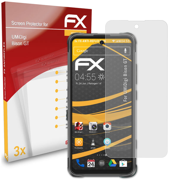 atFoliX FX-Antireflex Displayschutzfolie für UMiDigi Bison GT