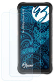 Schutzfolie Bruni kompatibel mit UMiDigi Bison X10S, glasklare (2X)