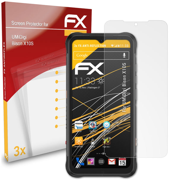 atFoliX FX-Antireflex Displayschutzfolie für UMiDigi Bison X10S