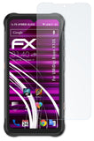 Glasfolie atFoliX kompatibel mit UMiDigi Bison X10S, 9H Hybrid-Glass FX