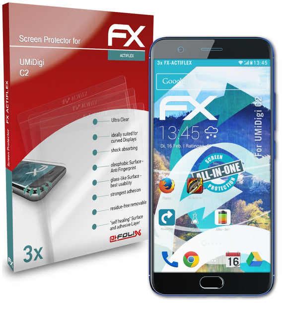 atFoliX FX-ActiFleX Displayschutzfolie für UMiDigi C2