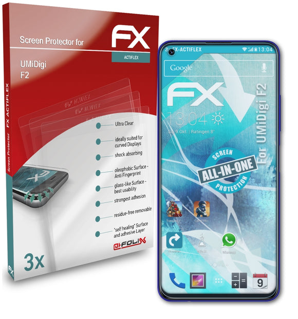 atFoliX FX-ActiFleX Displayschutzfolie für UMiDigi F2