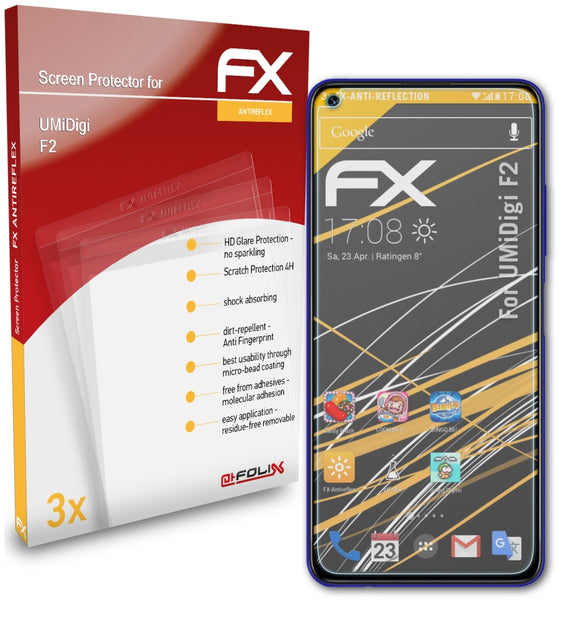 atFoliX FX-Antireflex Displayschutzfolie für UMiDigi F2