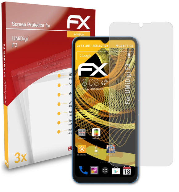 atFoliX FX-Antireflex Displayschutzfolie für UMiDigi F3