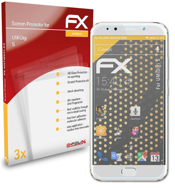 atFoliX FX-Antireflex Displayschutzfolie für UMiDigi S