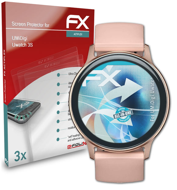 atFoliX FX-ActiFleX Displayschutzfolie für UMiDigi Uwatch 3S