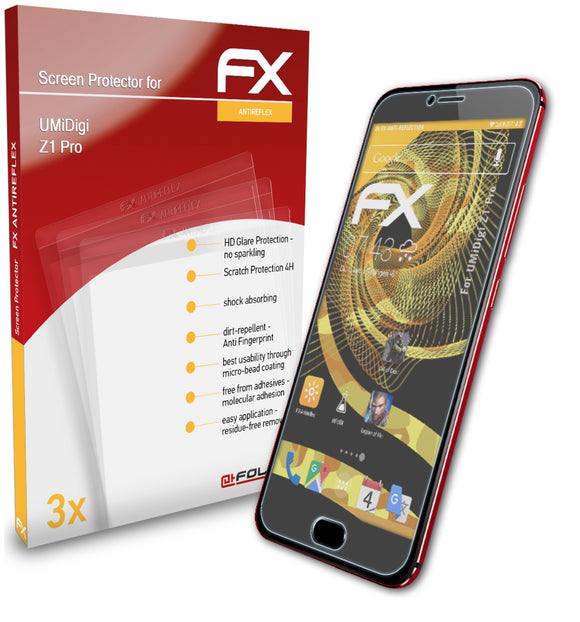 atFoliX FX-Antireflex Displayschutzfolie für UMiDigi Z1 Pro