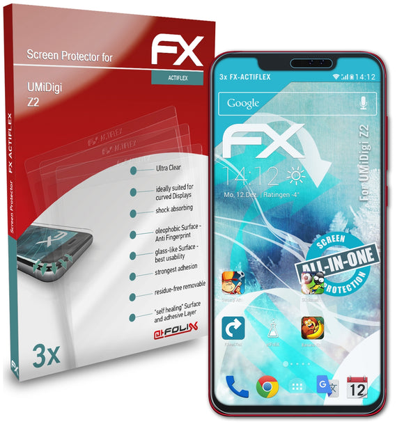 atFoliX FX-ActiFleX Displayschutzfolie für UMiDigi Z2