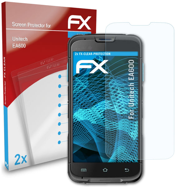 atFoliX FX-Clear Schutzfolie für Unitech EA600