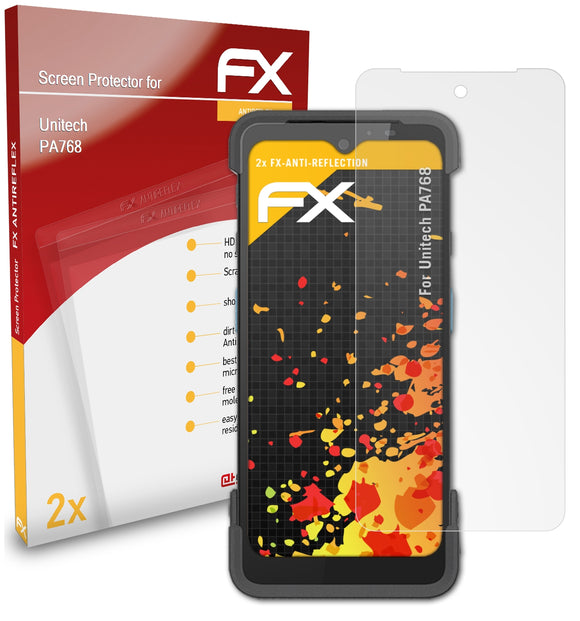 atFoliX FX-Antireflex Displayschutzfolie für Unitech PA768