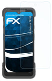 Schutzfolie atFoliX kompatibel mit Unitech PA768, ultraklare FX (2X)