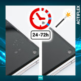 Schutzfolie atFoliX passend für HTC Desire 12, ultraklare und flexible FX (3X)