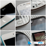 Schutzfolie atFoliX kompatibel mit HTC Desire Z, ultraklare FX (3X)