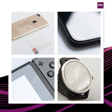 Glasfolie atFoliX kompatibel mit Swatch Blush Quilted, 9H Hybrid-Glass FX