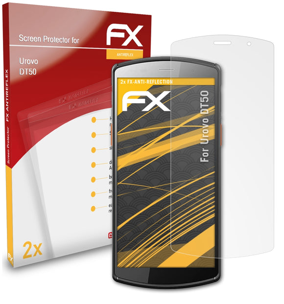 atFoliX FX-Antireflex Displayschutzfolie für Urovo DT50