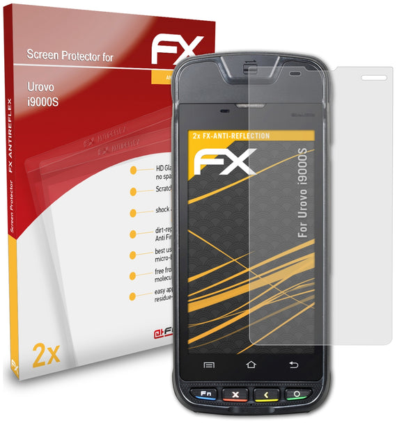atFoliX FX-Antireflex Displayschutzfolie für Urovo i9000S