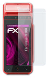 Glasfolie atFoliX kompatibel mit Urovo i9100, 9H Hybrid-Glass FX