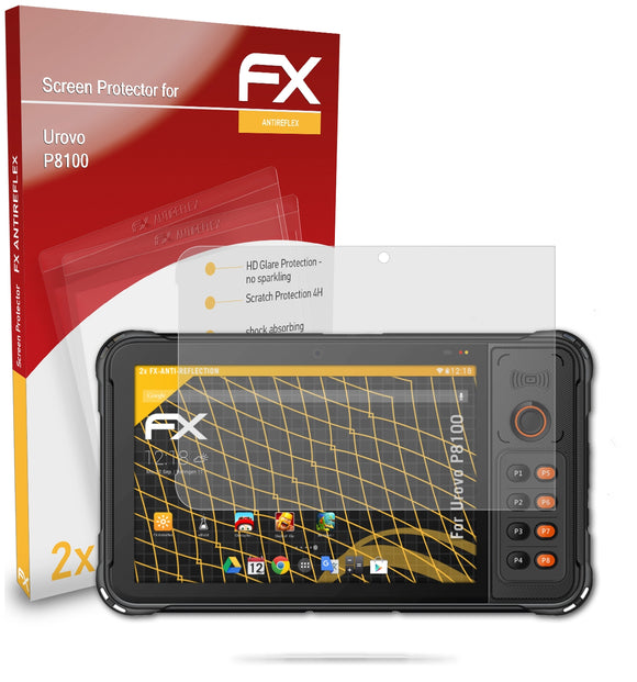 atFoliX FX-Antireflex Displayschutzfolie für Urovo P8100