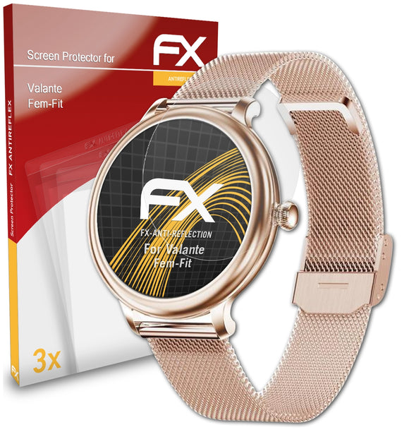 atFoliX FX-Antireflex Displayschutzfolie für Valante Fem-Fit