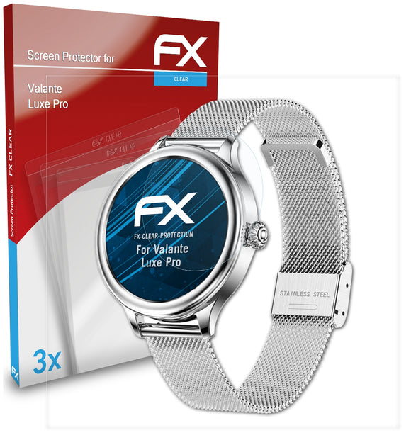 atFoliX FX-Clear Schutzfolie für Valante Luxe Pro