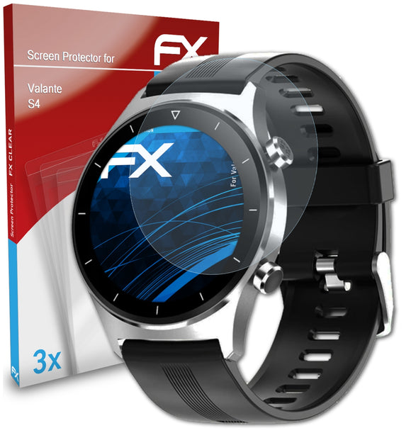 atFoliX FX-Clear Schutzfolie für Valante S4