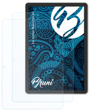 Schutzfolie Bruni kompatibel mit Vankyo MatrixPad Z4, glasklare (2X)