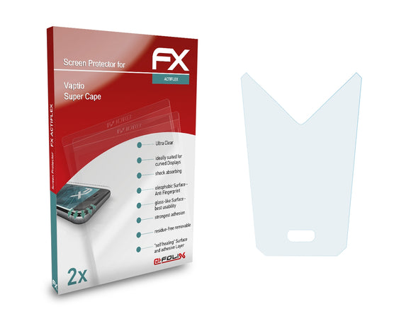 atFoliX FX-ActiFleX Displayschutzfolie für Vaptio Super Cape