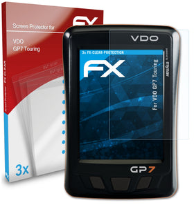 atFoliX FX-Clear Schutzfolie für VDO GP7 Touring