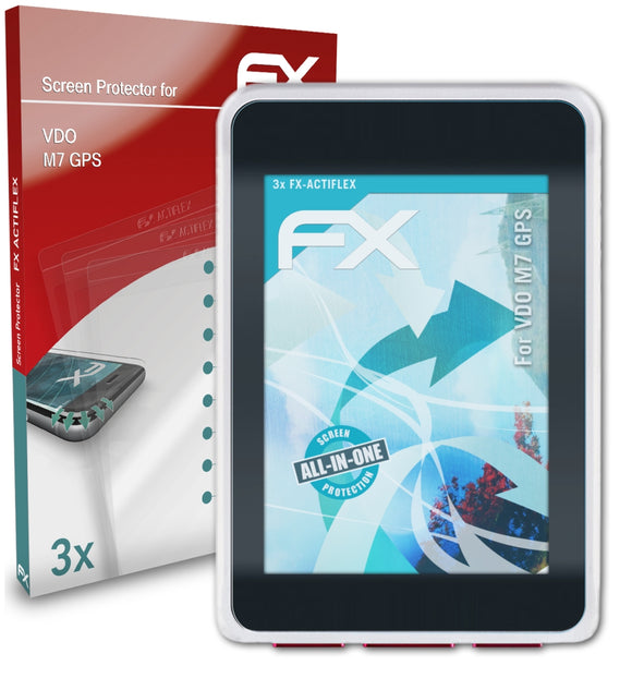 atFoliX FX-ActiFleX Displayschutzfolie für VDO M7 GPS