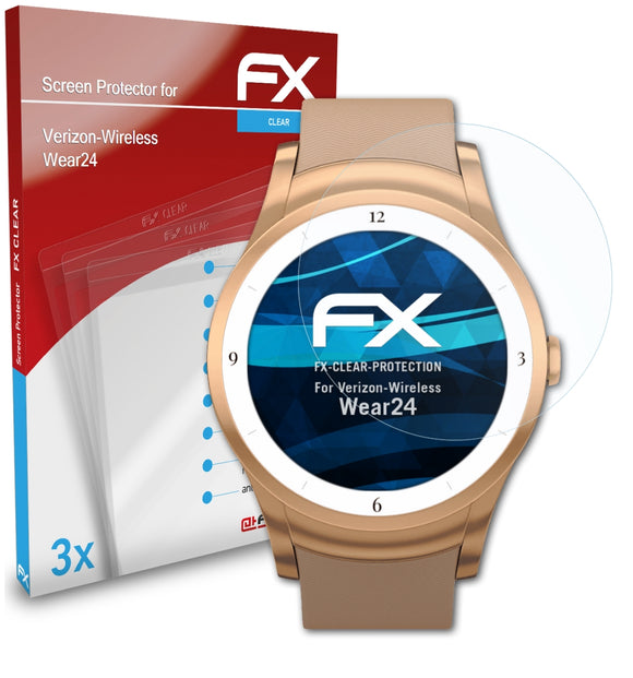 atFoliX FX-Clear Schutzfolie für Verizon-Wireless Wear24