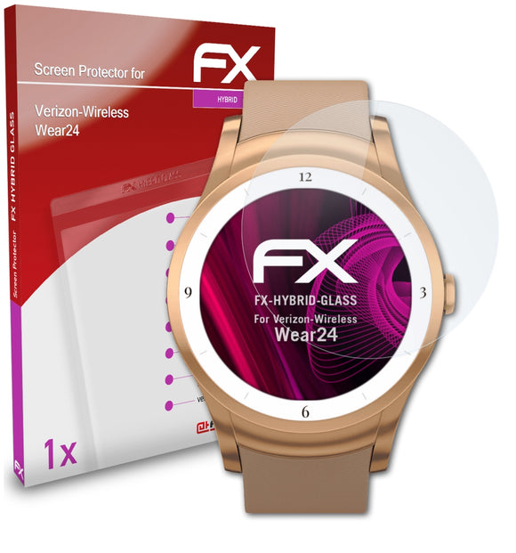 atFoliX FX-Hybrid-Glass Panzerglasfolie für Verizon-Wireless Wear24