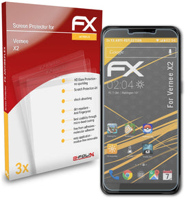 atFoliX FX-Antireflex Displayschutzfolie für Vernee X2