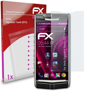 atFoliX FX-Hybrid-Glass Panzerglasfolie für Vertu Signature Touch (2015)