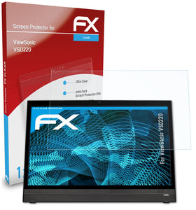 atFoliX FX-Clear Schutzfolie für ViewSonic VSD220
