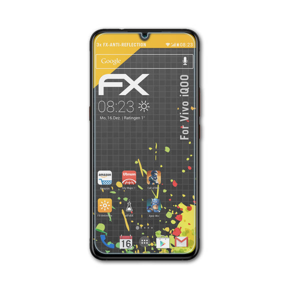 atFoliX FX-Antireflex Displayschutzfolie für Vivo iQOO