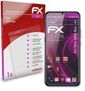 atFoliX FX-Hybrid-Glass Panzerglasfolie für Vivo iQOO Neo