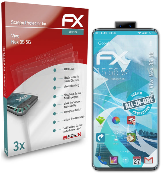 atFoliX FX-ActiFleX Displayschutzfolie für Vivo Nex 3S 5G